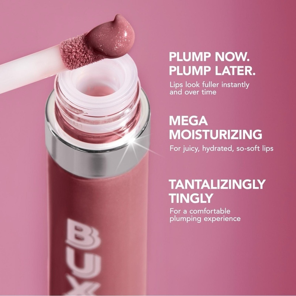 Buxom DOLLY Full On Plumping Lip Polish | NEW | Full Size | BNIB | Mauve Shimmer - Picture 8 of 16